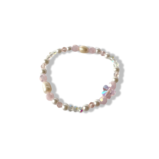 Cute pink butterfly bracelet