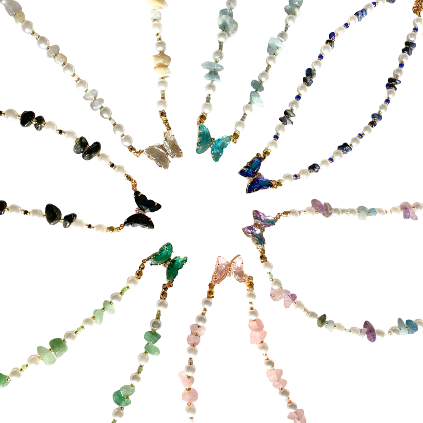 Mystery butterfly necklace