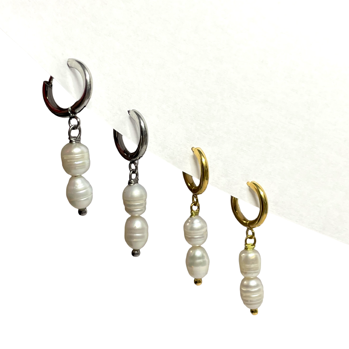 Freshwater pearl earrings
